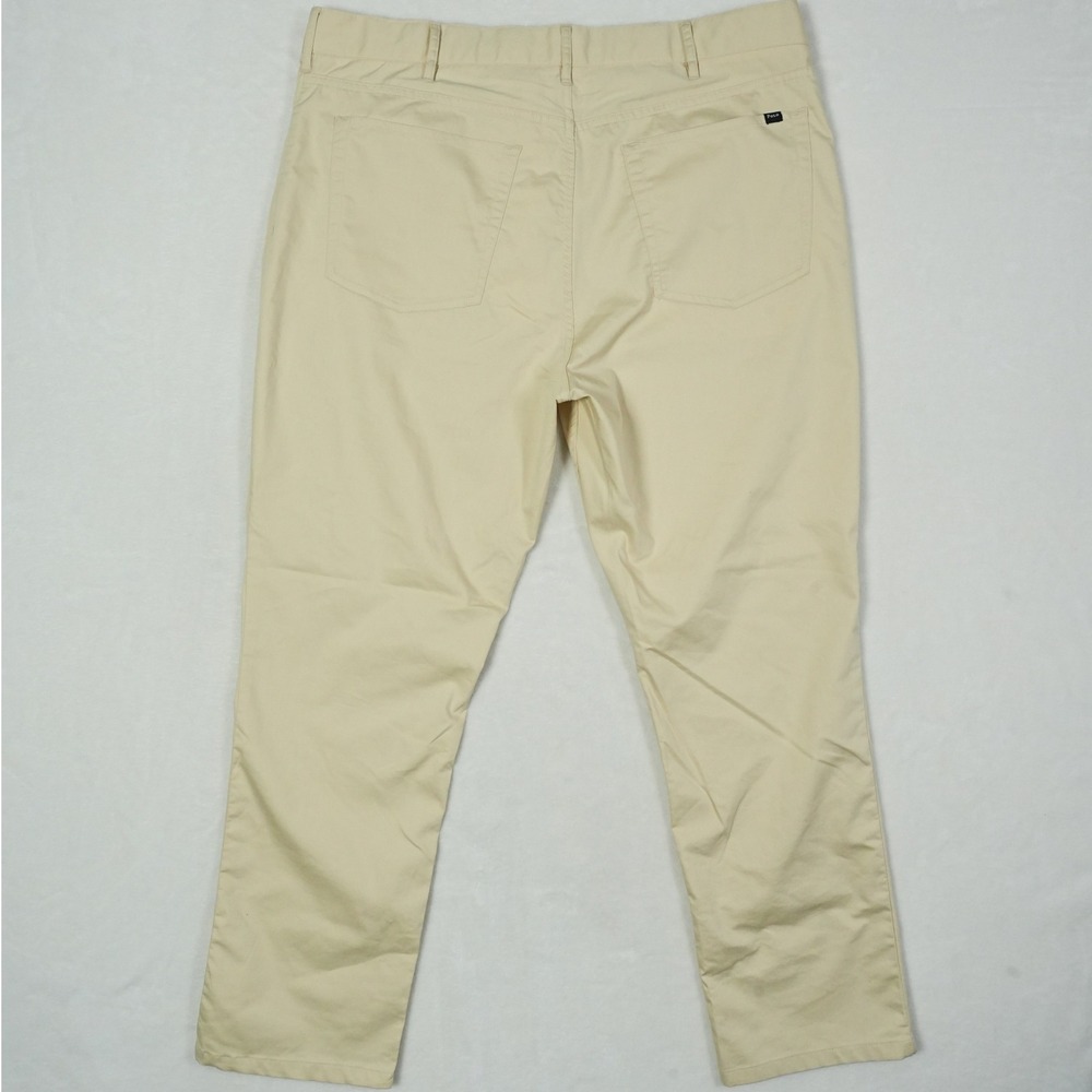 Polo‎ Golf Ralph Lauren Mens Tailored Fit Pants 38x30 Cream Khaki Stretch Chino - Picture 4 of 8